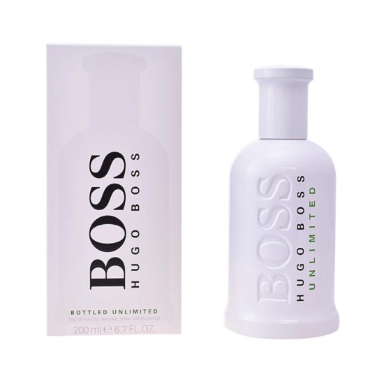 Hugo Boss Bottled Unlimited 200ml for men perfume EDT (Damaged Outer Box)