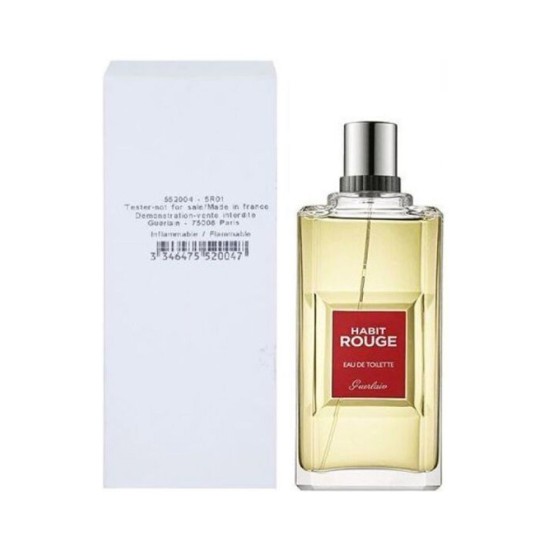 Guerlain Habit Rouge 100ml for men EDP (Boxed Tester no cap)